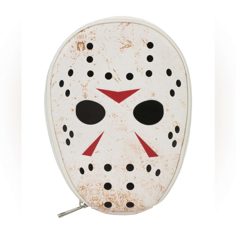 Bioworld Friday The 13th Jason Mask 8.5 Cosmetic Bag